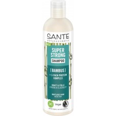 Sante Hair šampūns ar bambusa ekstraktu matu stiprināšanai Super Strong, 250ml